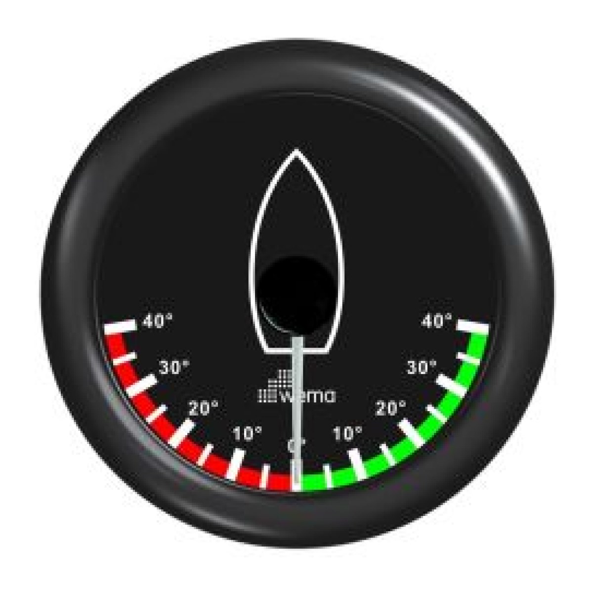 DÜMEN AÇI GÖSTERGESİ 85 mm SİYAH/SİYAH