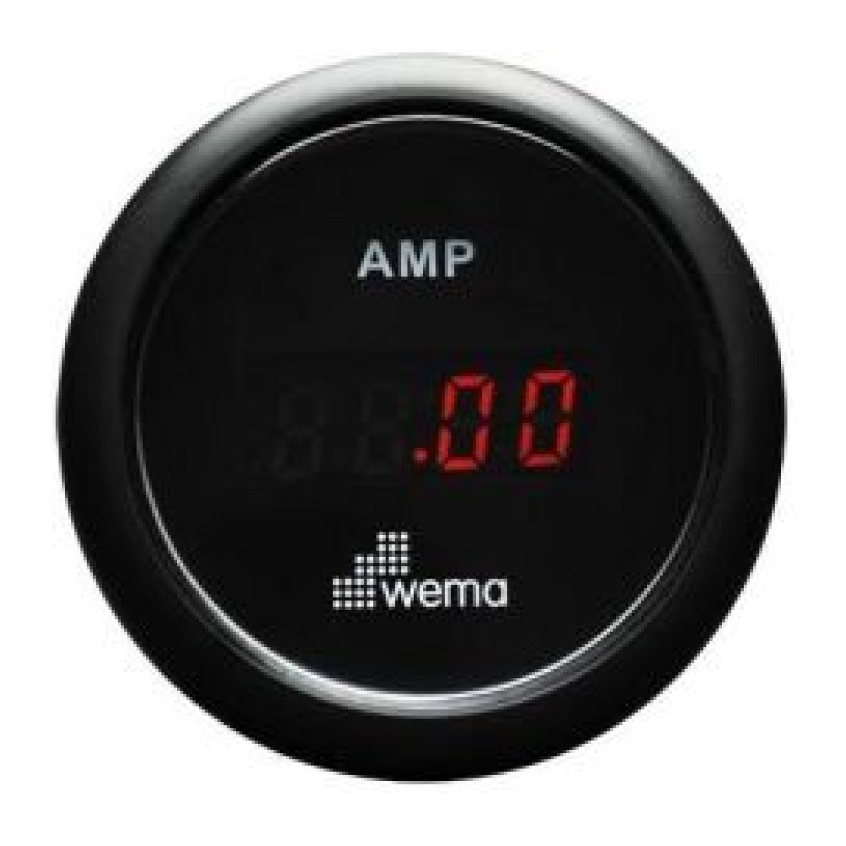 AMPERMETRE ŞÖNTLÜ 52 mm SİYAH/SİYAH