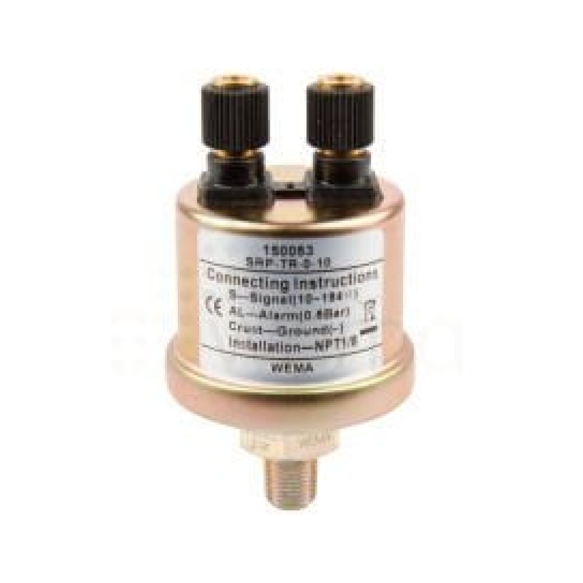 YAĞ BASINÇ SENSÖRÜ DUAL ALARMLI 10 BAR 1/8''-27NPT