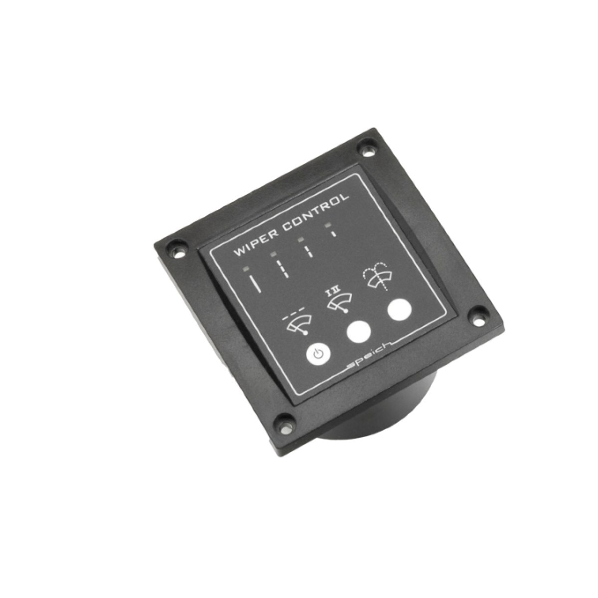 SİLECEK KUMANDA PANELİ 12V/24V (2 SİLECEK İÇİN) 2 KADEME HIZ KONTROLLÜ, YIKAMALI