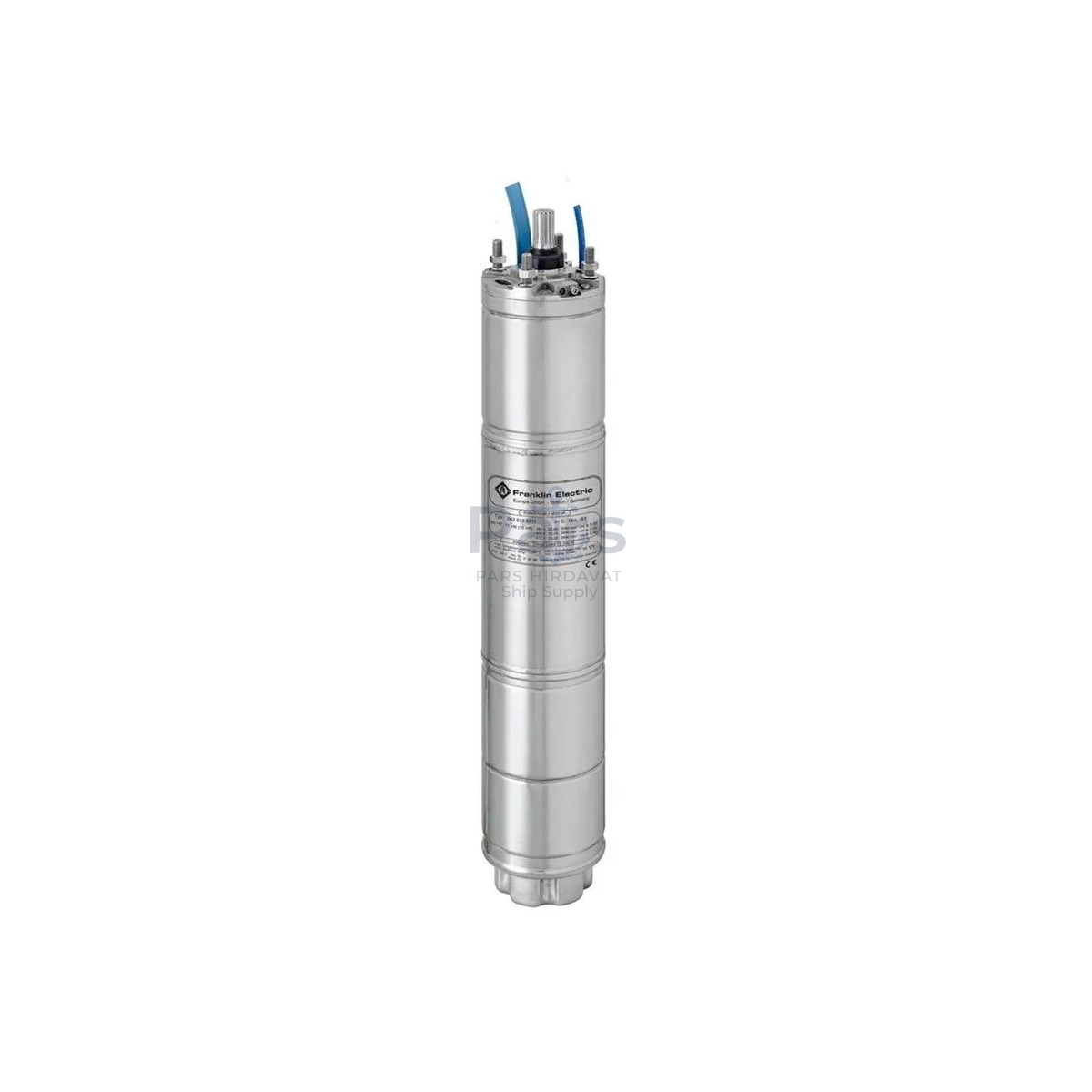 FRANKLIN 4'' 3 HP (2 Kw) Kapsüllü Su Soğutmalı Trifaze Tek Motor