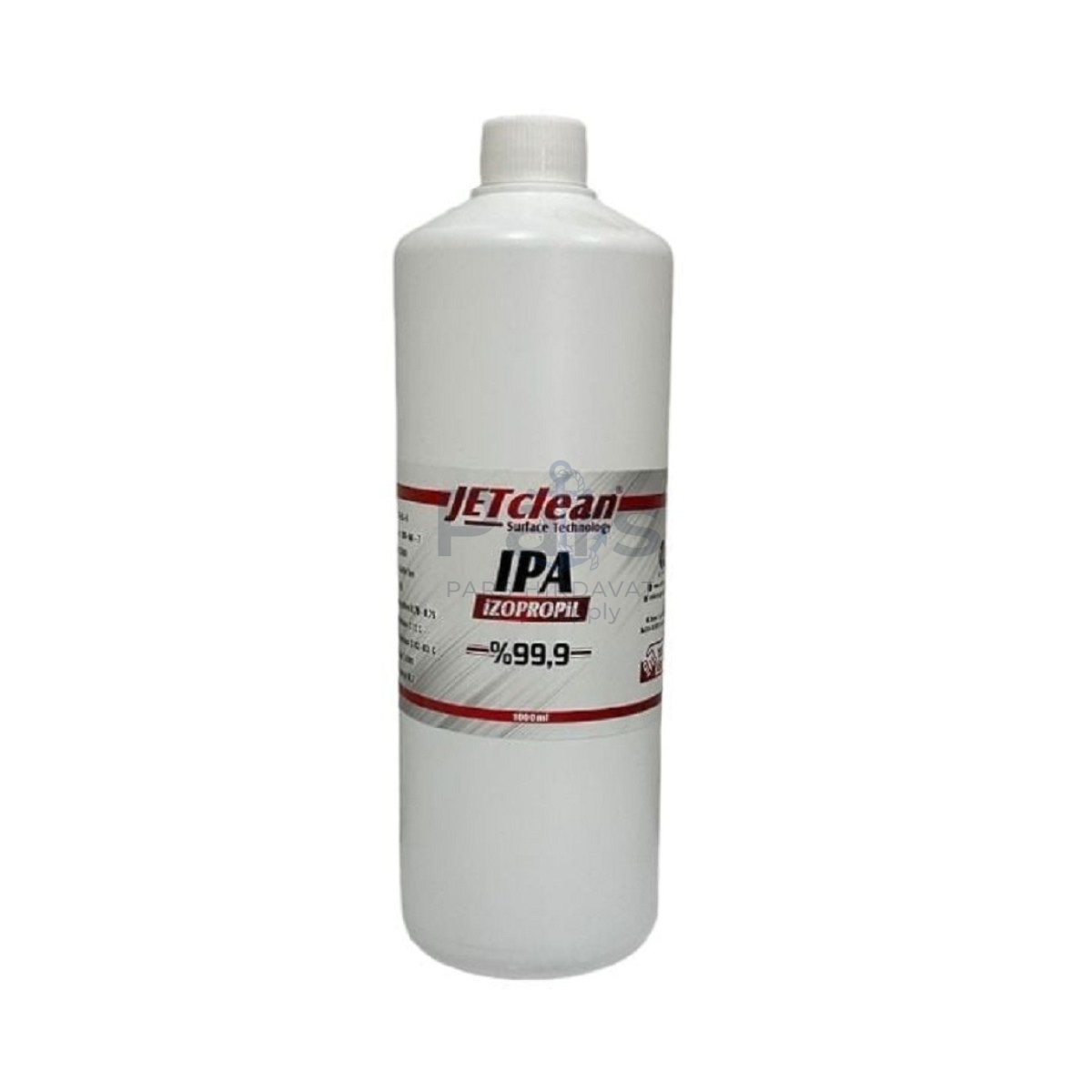 JET CLEAN %99,9 SAF İZOPROPİL ALKOL 1 LT İPA İSOPROPİL
