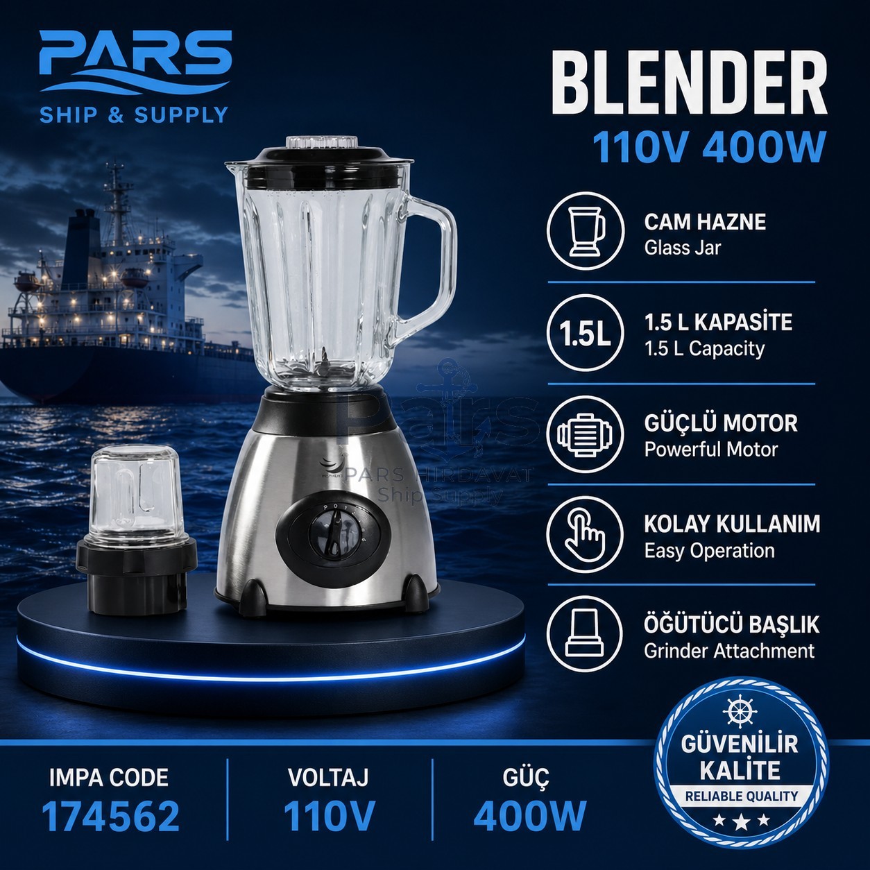 110v Elektrikli Blender