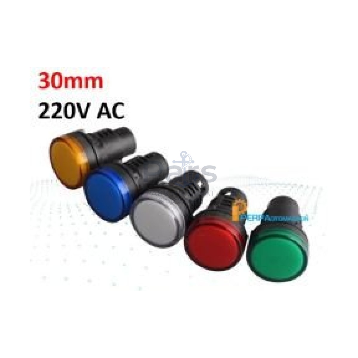 30mm 220V AC Led Sinyal Lambası