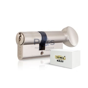 Yuma Kilit Mandallı Topuzlu Standart Pirinç Barel (Kutulu) 68 Mm Cerman Saten