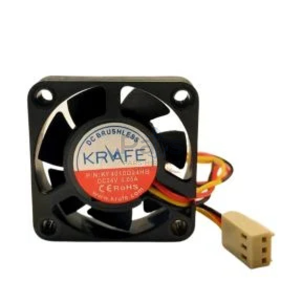 Krafe 40x40x10 24V Dc 3 Kablolu Rulmanlı Fan
