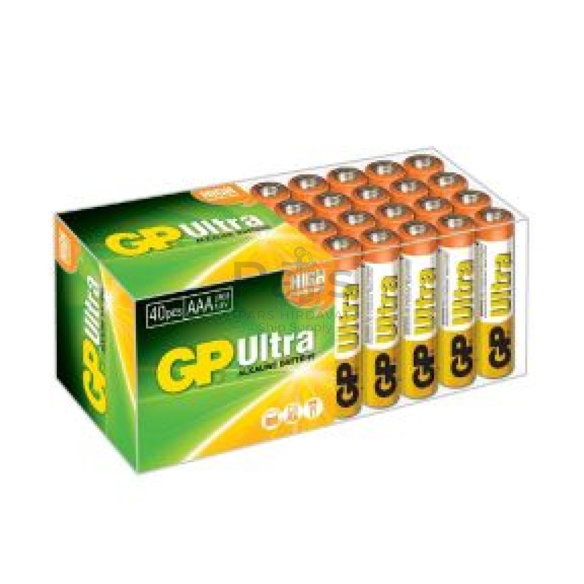 GP Ultra GP24AU Alkalin 40'lı AAA İnce Kalem Pil
