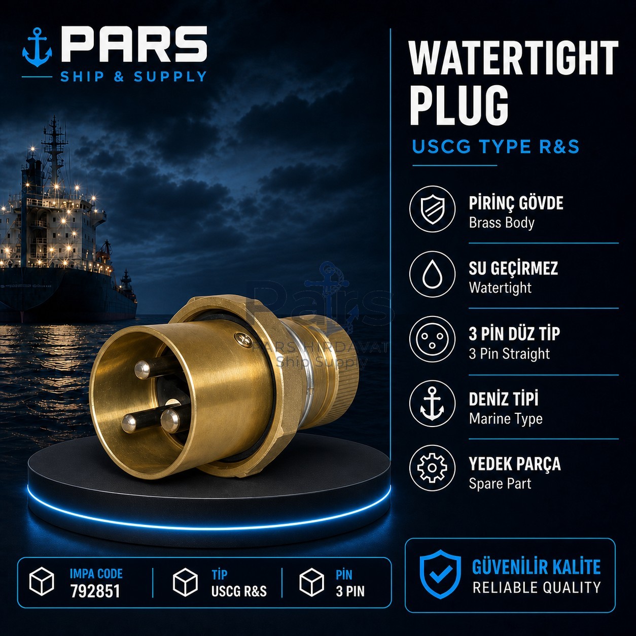 USCG PİRİNÇ FİŞ
