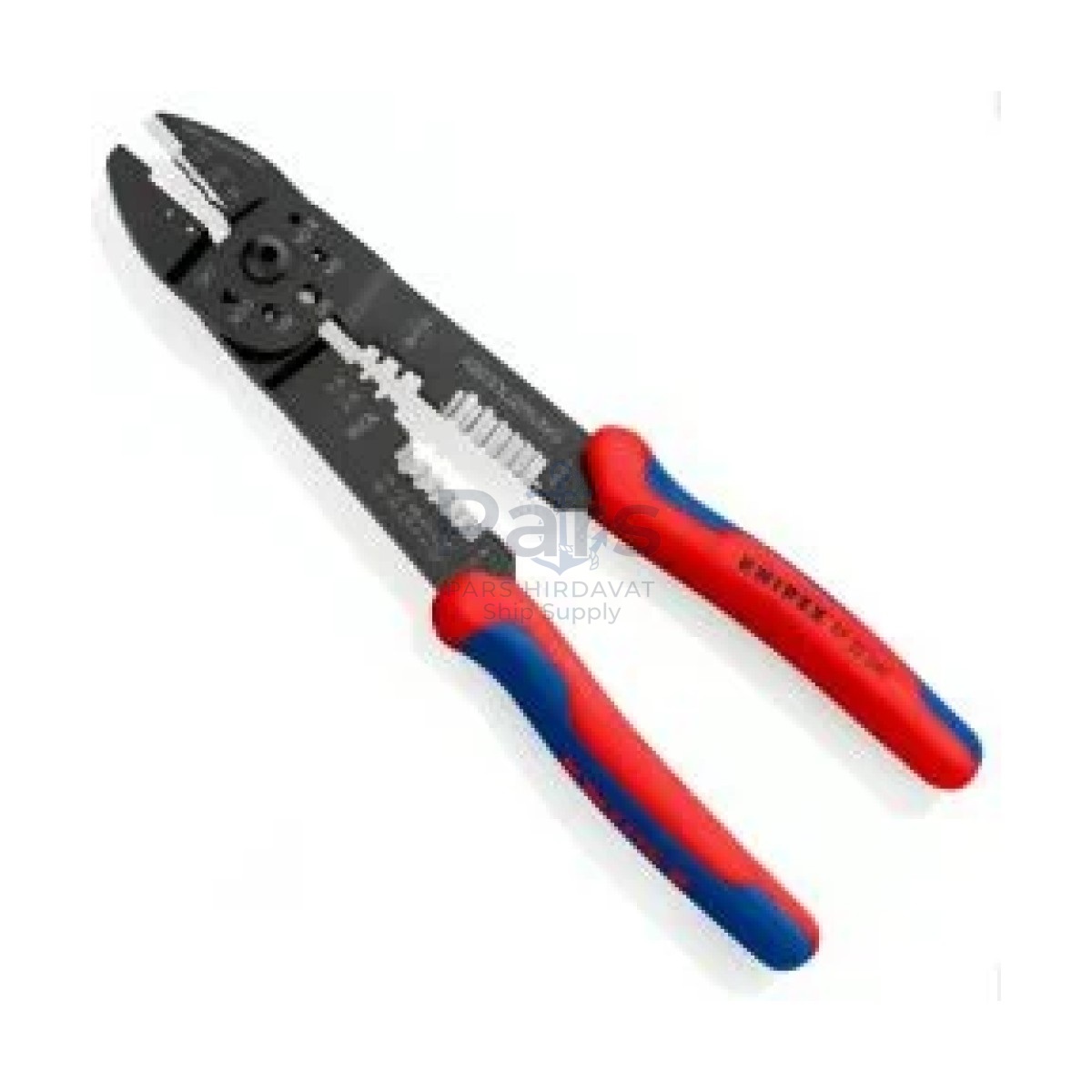 Knipex 97 22 240 Pabuç Sıkma ve Kablo Sıyırma Pensesi