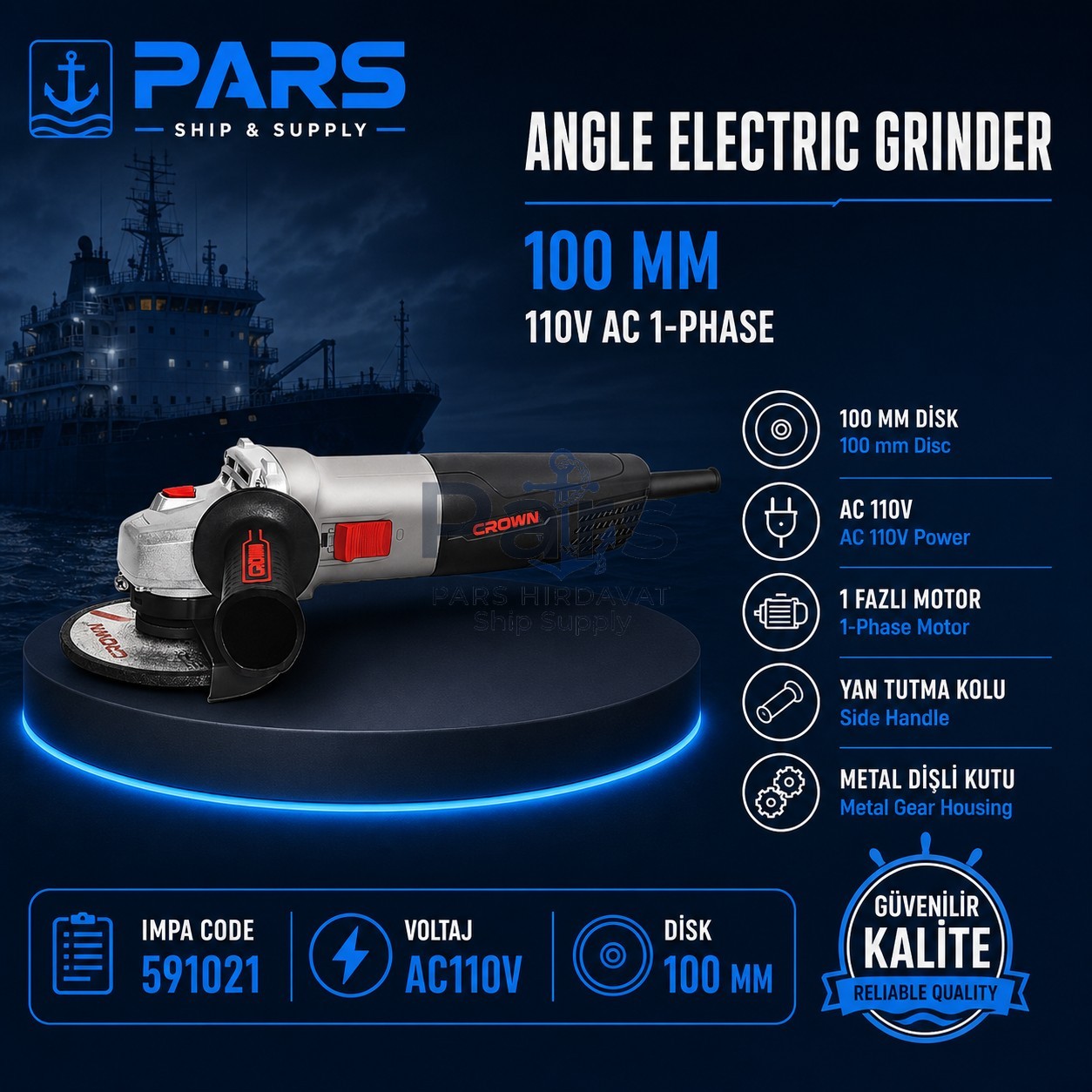 110v Elektrikli Avuç Taşlama Makinesi