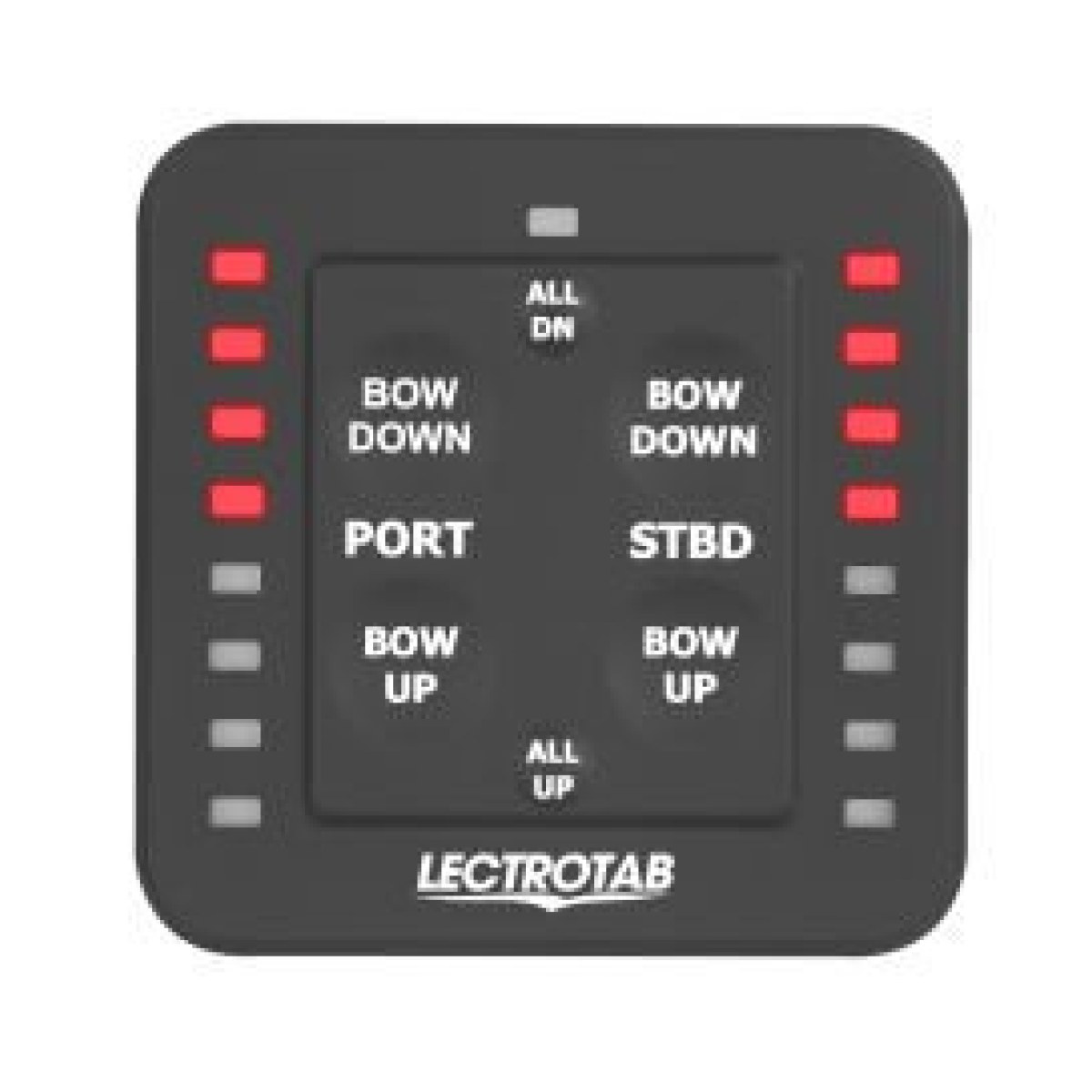 GÖSTERGELİ FLAP KONTROL PANELİ TEK/ÇİFT İSTASYON 12V/24V ( FLYBRIDGE İÇİN İKİNCİ SLC11 KUMANDA SATIN ALINMALIDIR )
