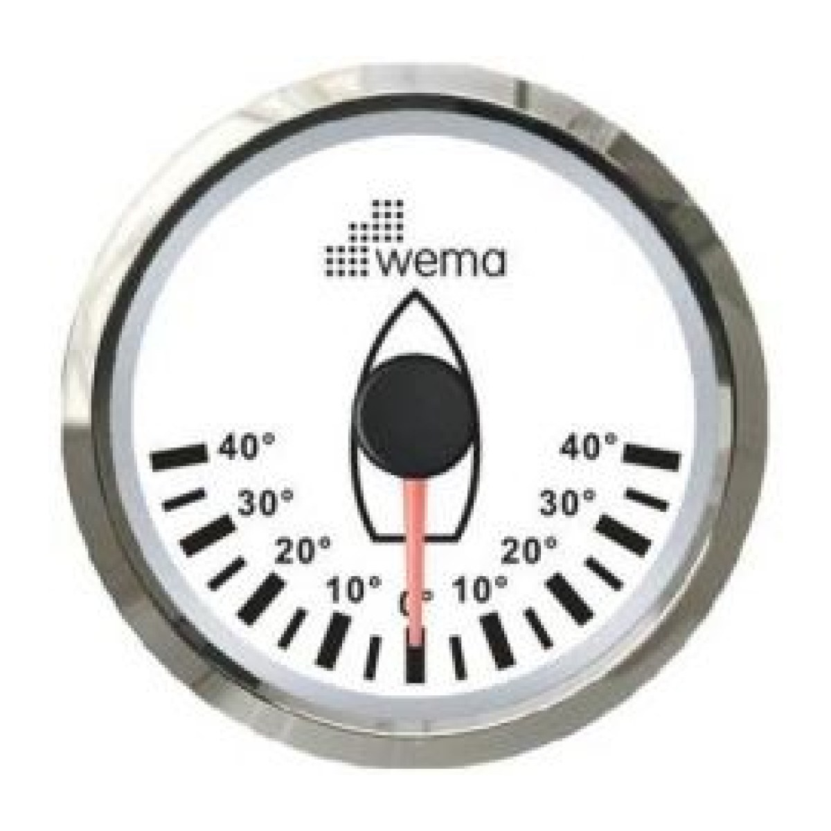DÜMEN AÇI GÖSTERGESİ 52 mm KROM/White