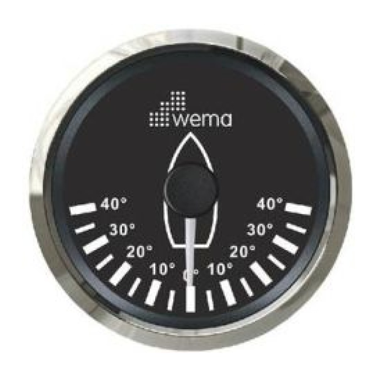 DÜMEN AÇI GÖSTERGESİ 52 mm KROM/SİYAH
