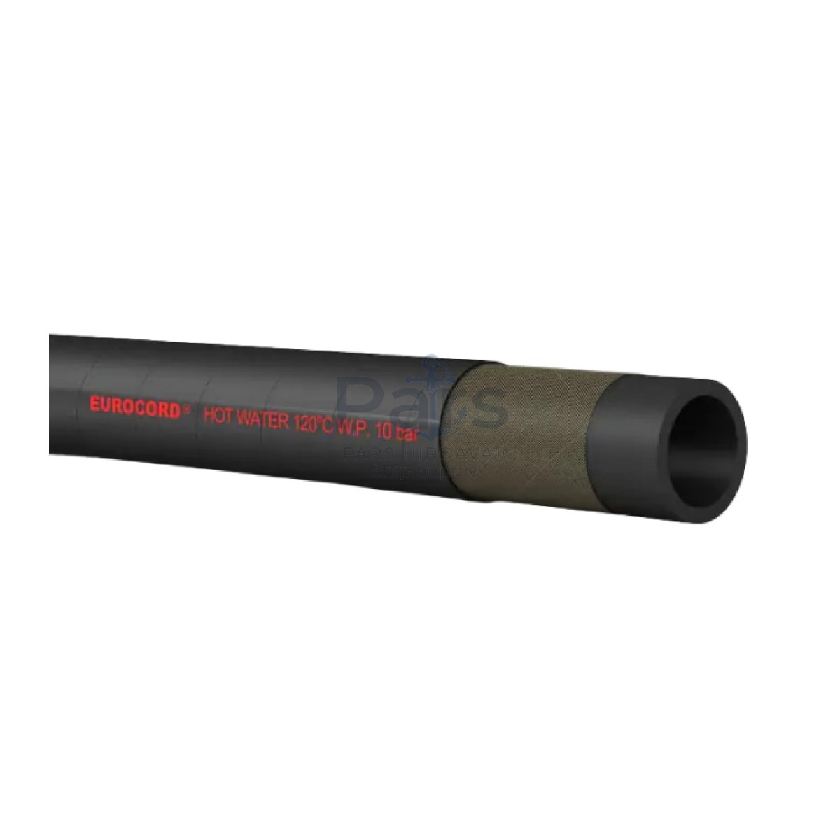 KALORİFER-KLİMA SICAK / SOĞUK SU HoseU 125°C 32 mm SİYAH EN ISO 1307