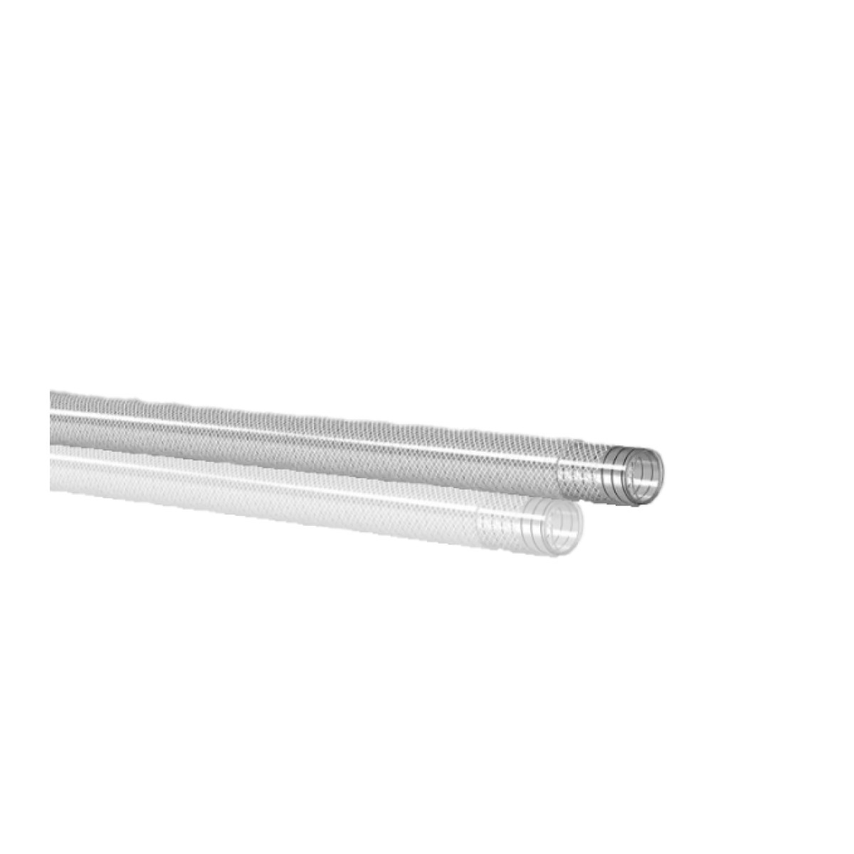 ÇELİK TELLİ VE ÖRGÜLÜ SU HORTUMU ŞEFFAF 32 MM // GIDA KALİTESİ UE 10/2011 FOR SIMULANT TYPE A-B-C-D1 ISO 1307
