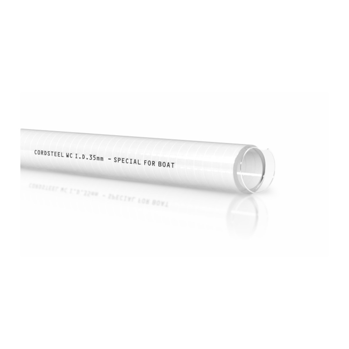 TELLİ PİS SU HORTUMU BEYAZ 38 MM