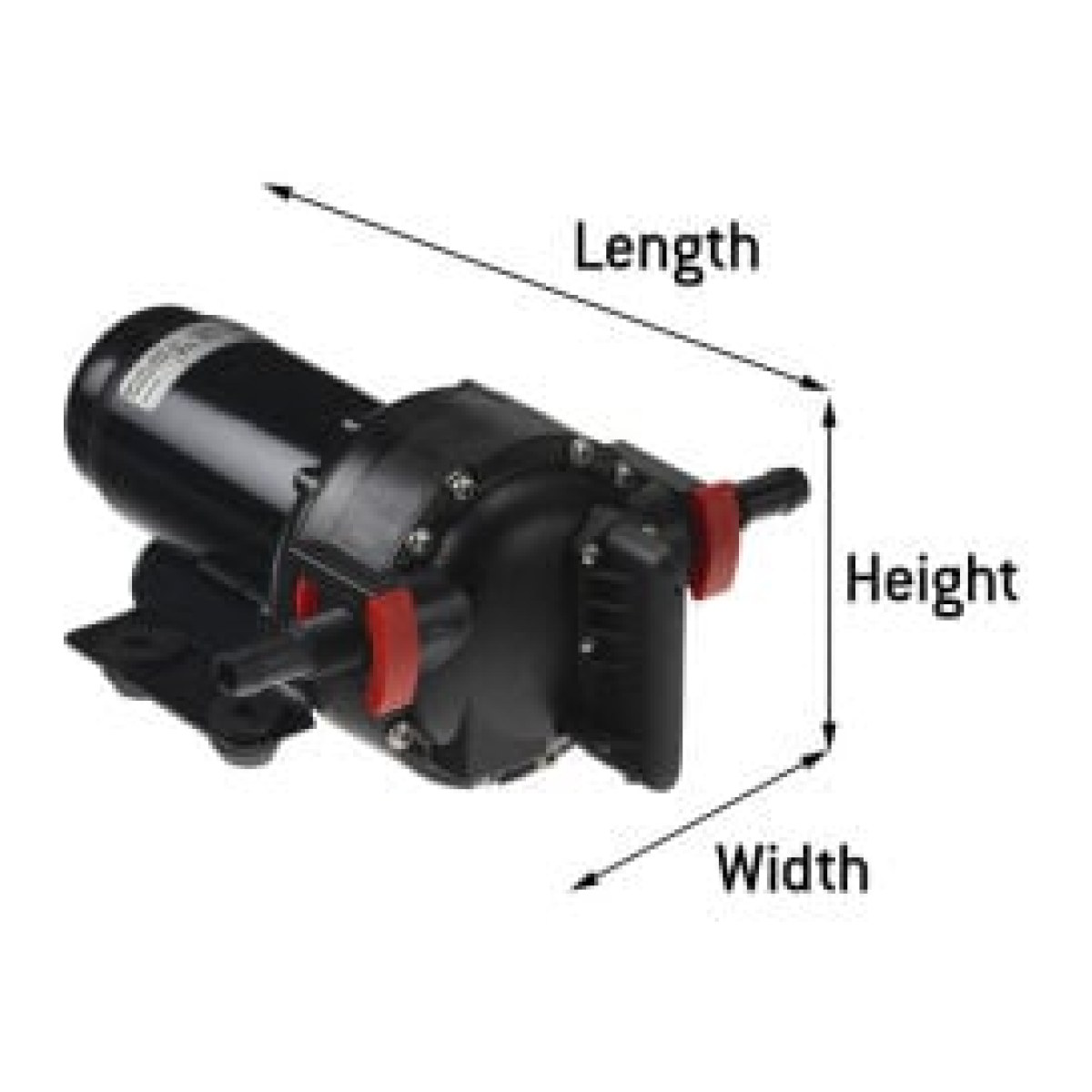 HİDROFOR AQUA JET WPS 5.2 GPM 12V BSP 2.8 BAR 20 LT/DK