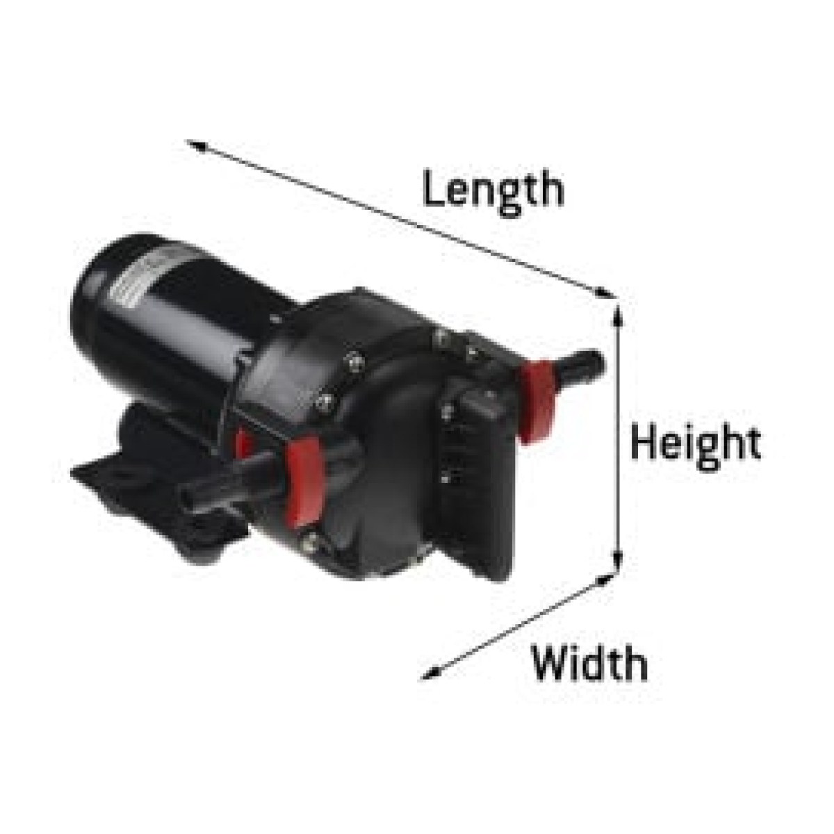 HİDROFOR AQUA JET WPS 4.0 GPM 24V BSP 2.8 BAR 15 LT/DK