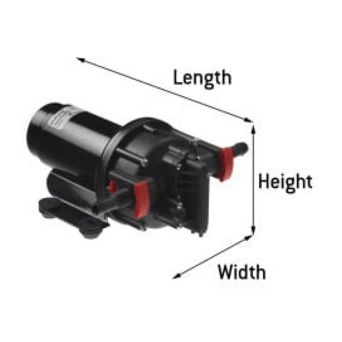 HİDROFOR AQUA JET WPS 3.5 GPM 24V BSP 2.8 BAR 13 LT/DK