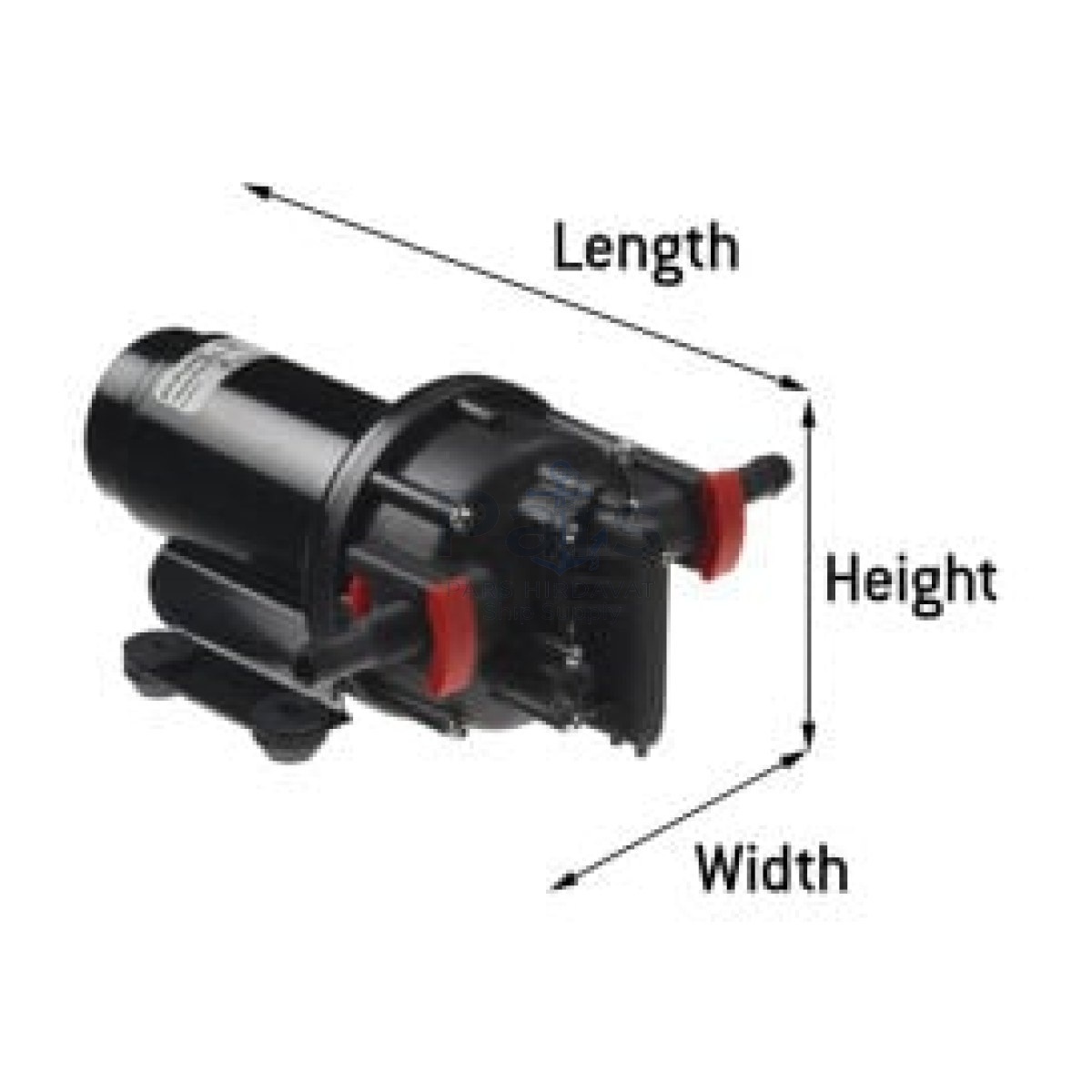 HİDROFOR AQUA JET WPS 3.5 GPM 24V BSP 2.8 BAR 13 LT/DK