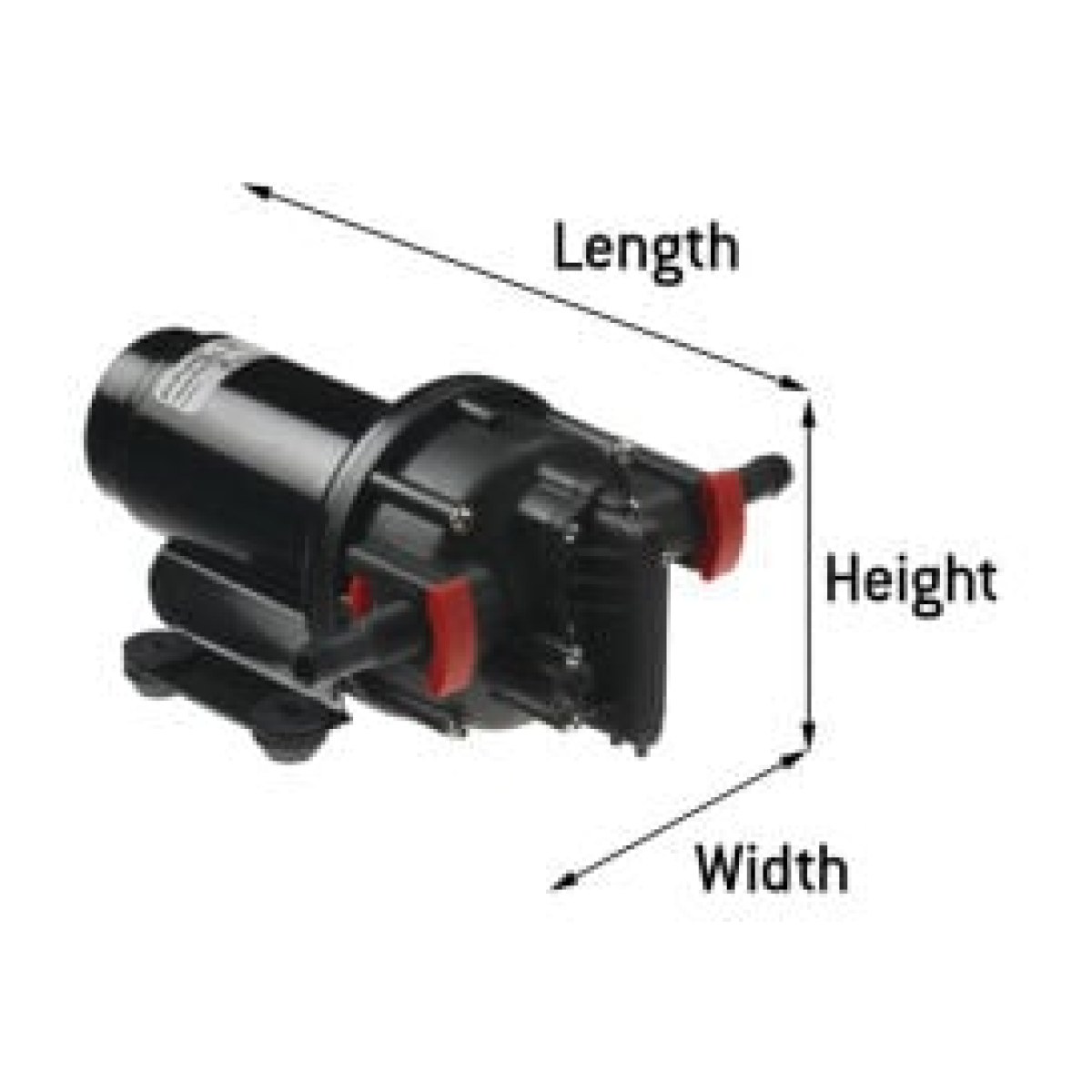 HİDROFOR AQUA JET WPS 3.5 GPM 12V BSP 2.8 BAR 13 LT/DK