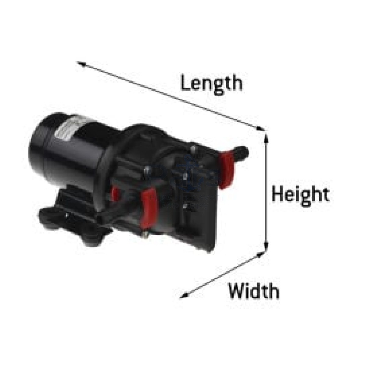 HİDROFOR AQUA JET WPS 2.9 GPM 24V BSP 2.8 BAR 11 LT/DK