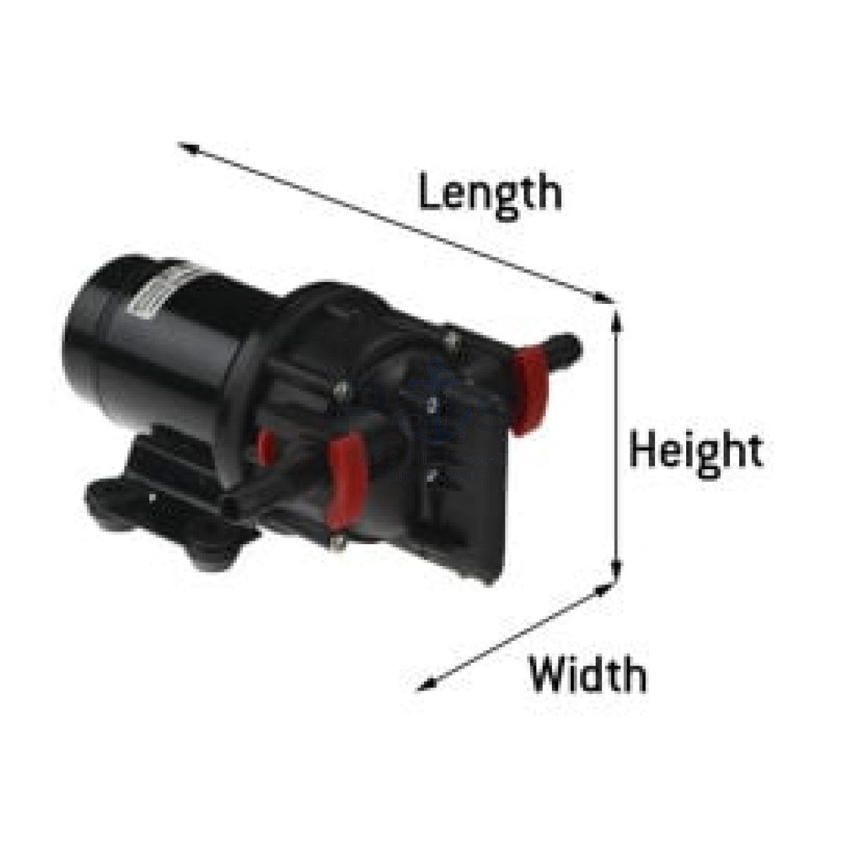 HİDROFOR AQUA JET WPS 2.4 GPM 24V BSP 2.8 BAR 9 LT/DK