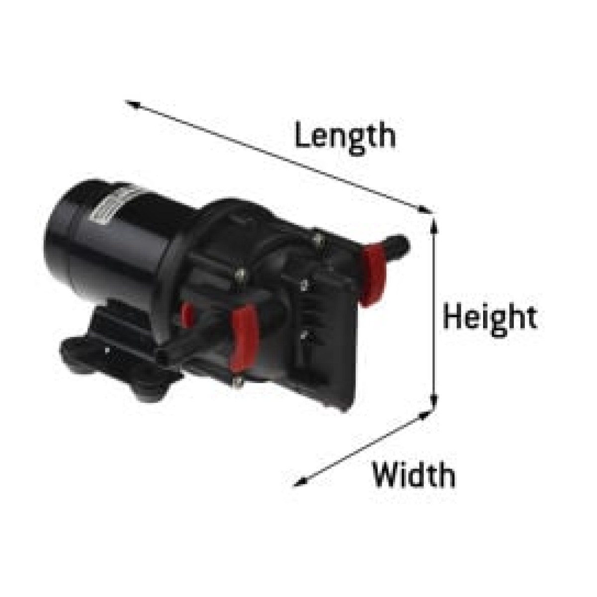 HİDROFOR AQUA JET WPS 2.4 GPM 12V BSP 2.8 BAR 9 LT/DK