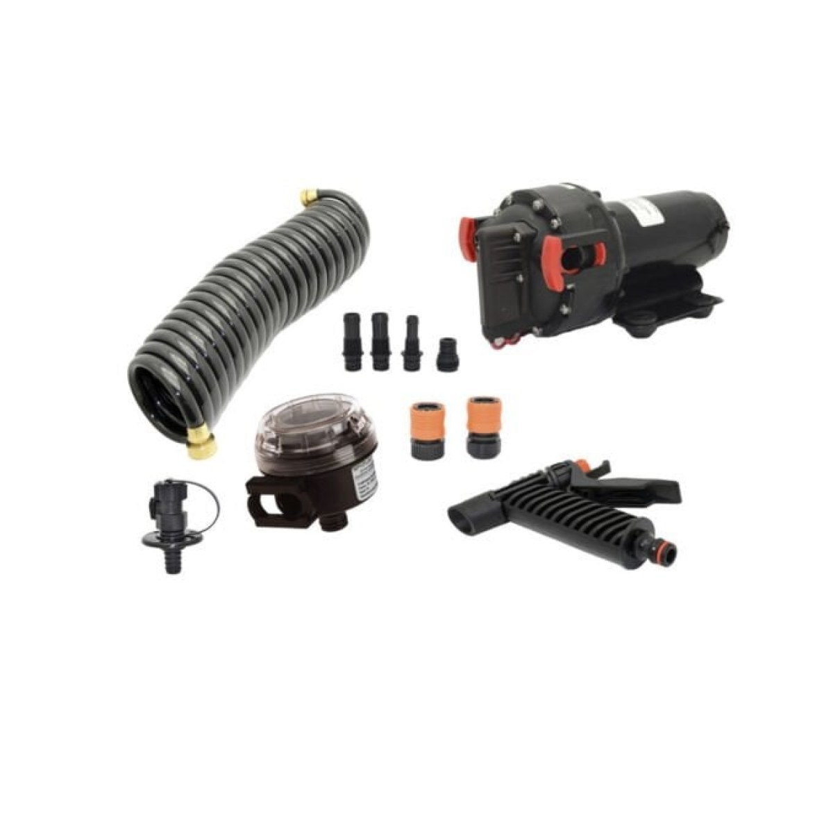 GÜVERTE YIKAMA POMPA KİTİ AQUA JET WD 5.2 GPM 12V 20 LT/DK