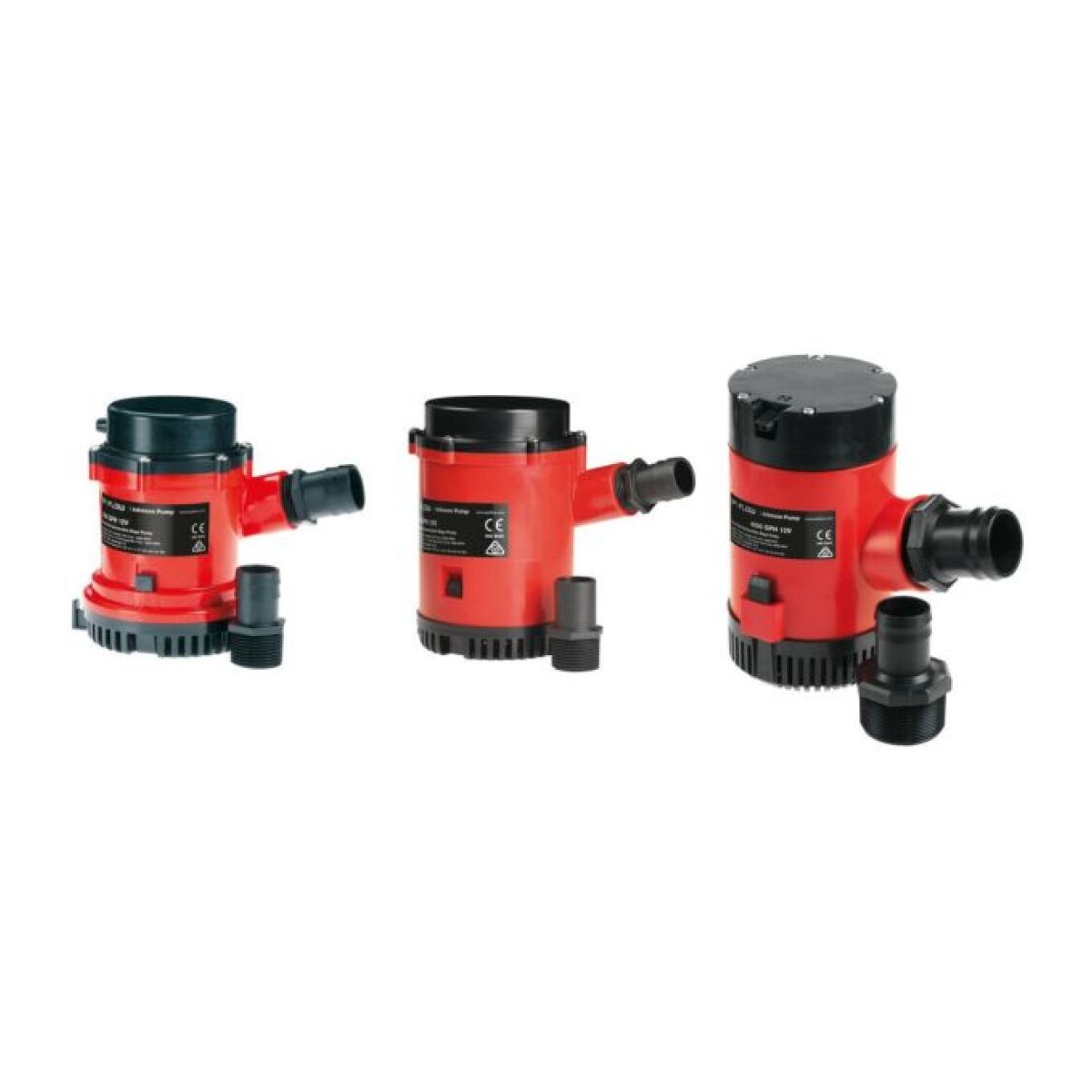 SİNTİNE POMPASI HEAVY DUTY BILGE PUMP 1600 GPH 12V 100 LT/DK