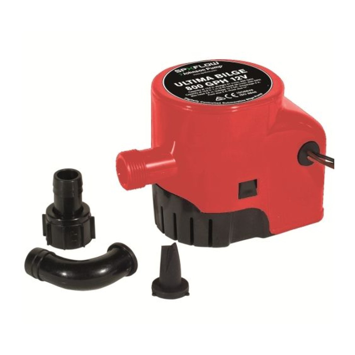 SİNTİNE POMPASI ULTIMA BILGE 800 GPH 12V INT. SWITCH 51 LT/DK DİJİTAL FLATÖRLÜ