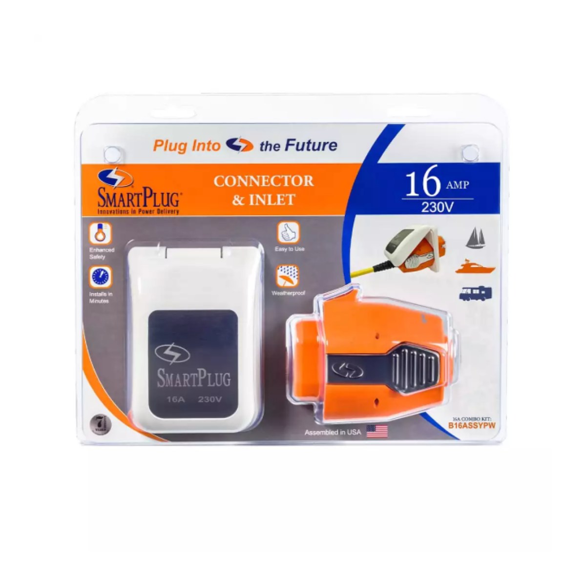 SAHİL BESLEME FİŞ VE PASLANMAZ PRİZ 16A /230V