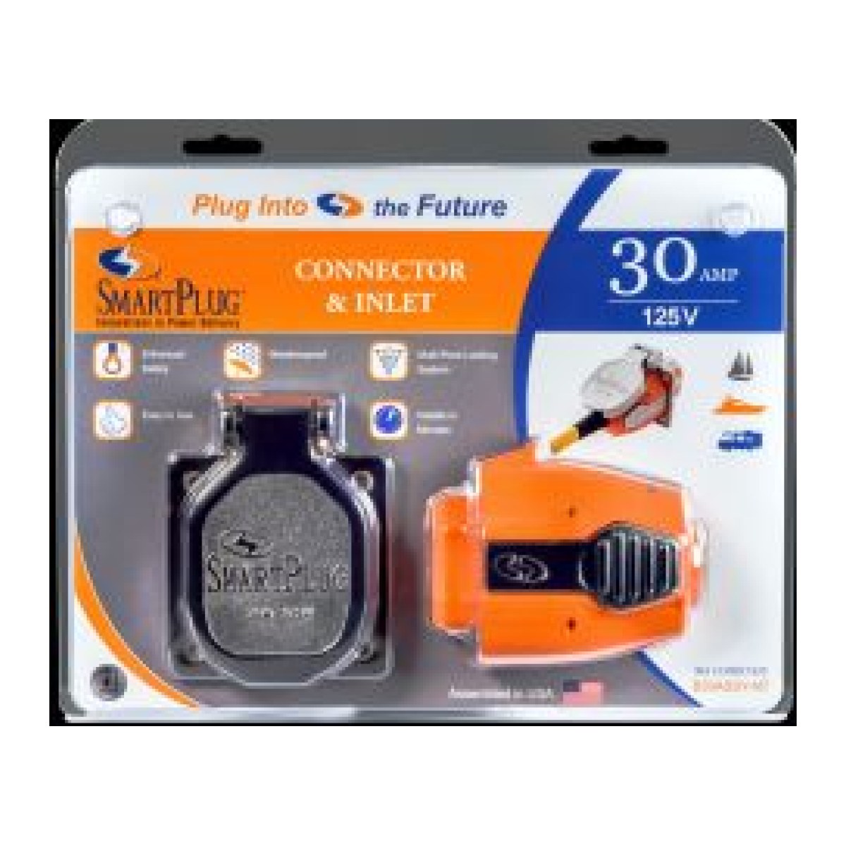 SAHİL BESLEME FİŞ VE PASLANMAZ PRİZ 30A /125V