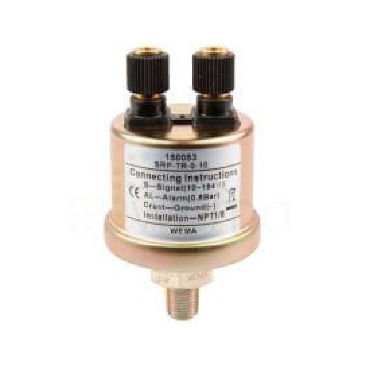 YAĞ BASINÇ SENSÖRÜ ALARMLI 10 BAR 1/8''-27NPT