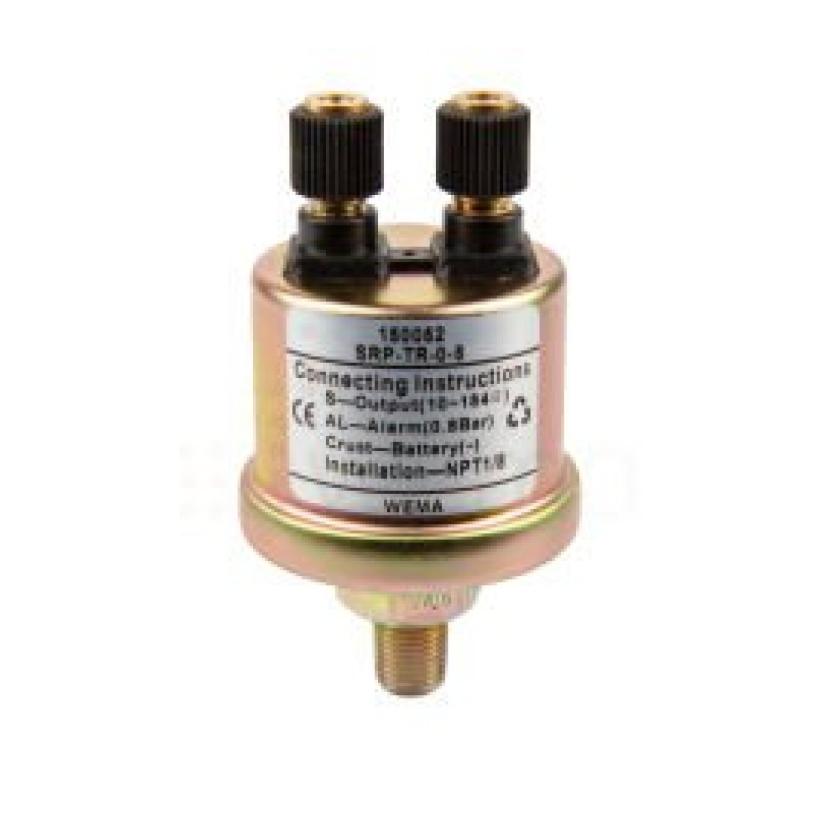 YAĞ BASINÇ SENSÖRÜ DUAL ALARMLI 5 BAR 1/8''-27NPT