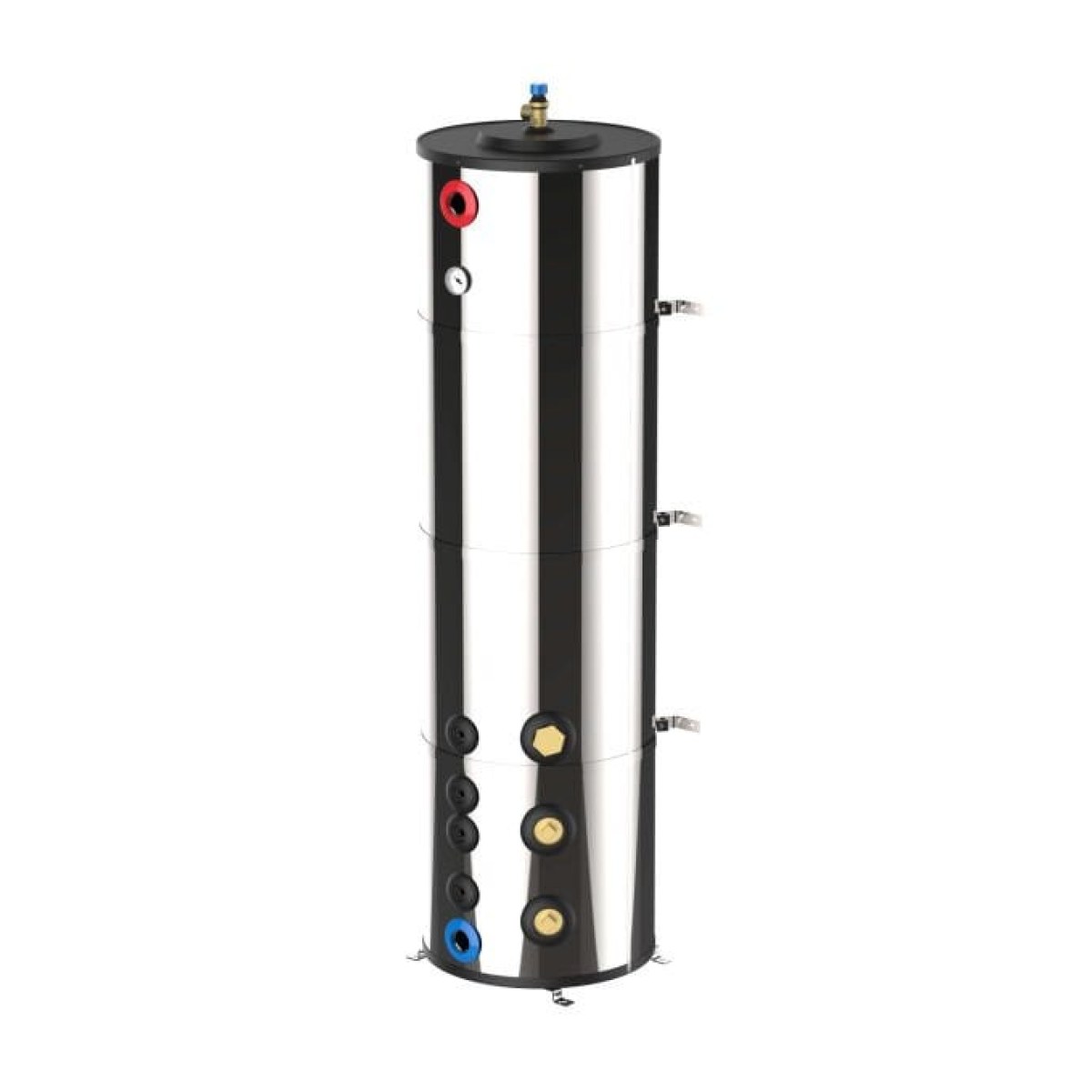 PROFESSIONAL SERİSİ BOILER 200 L REZİSTANSIZ (1500W VE 3000W REZİSTANS SEÇENEKLERİNDEN 2 pcs TAKILABİLİR)
