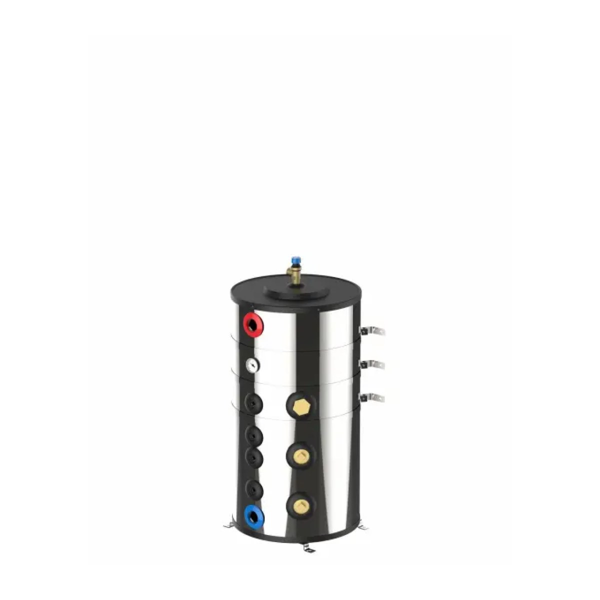 PROFESSIONAL SERİSİ BOILER 100 L REZİSTANSIZ (1500W VE 3000W REZİSTANS SEÇENEKLERİNDEN 2 ADET TAKILABİLİR) 464 x 477 x 938mm