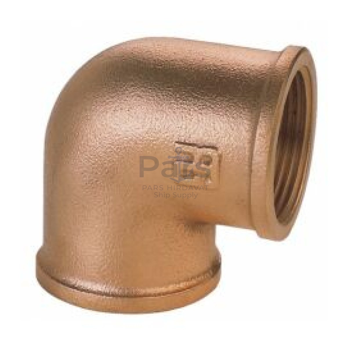 0090B / 90° DİŞİ-DİŞİ DİRSEK 1/2'' / BRONZ