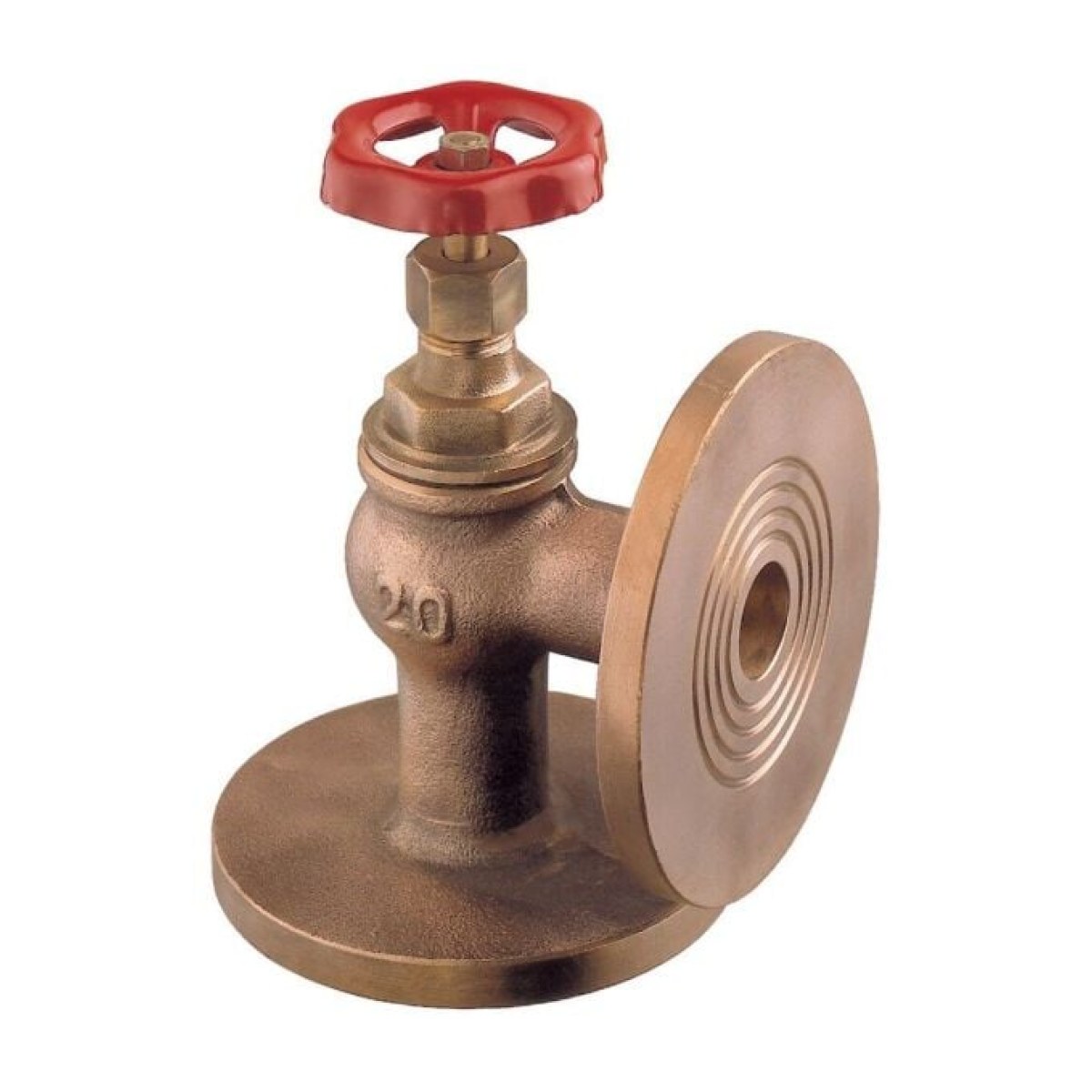 1650A / GLOB VANA ÇEKVALFLİ DN40 PN16 GÖNYE TİP / BRONZ