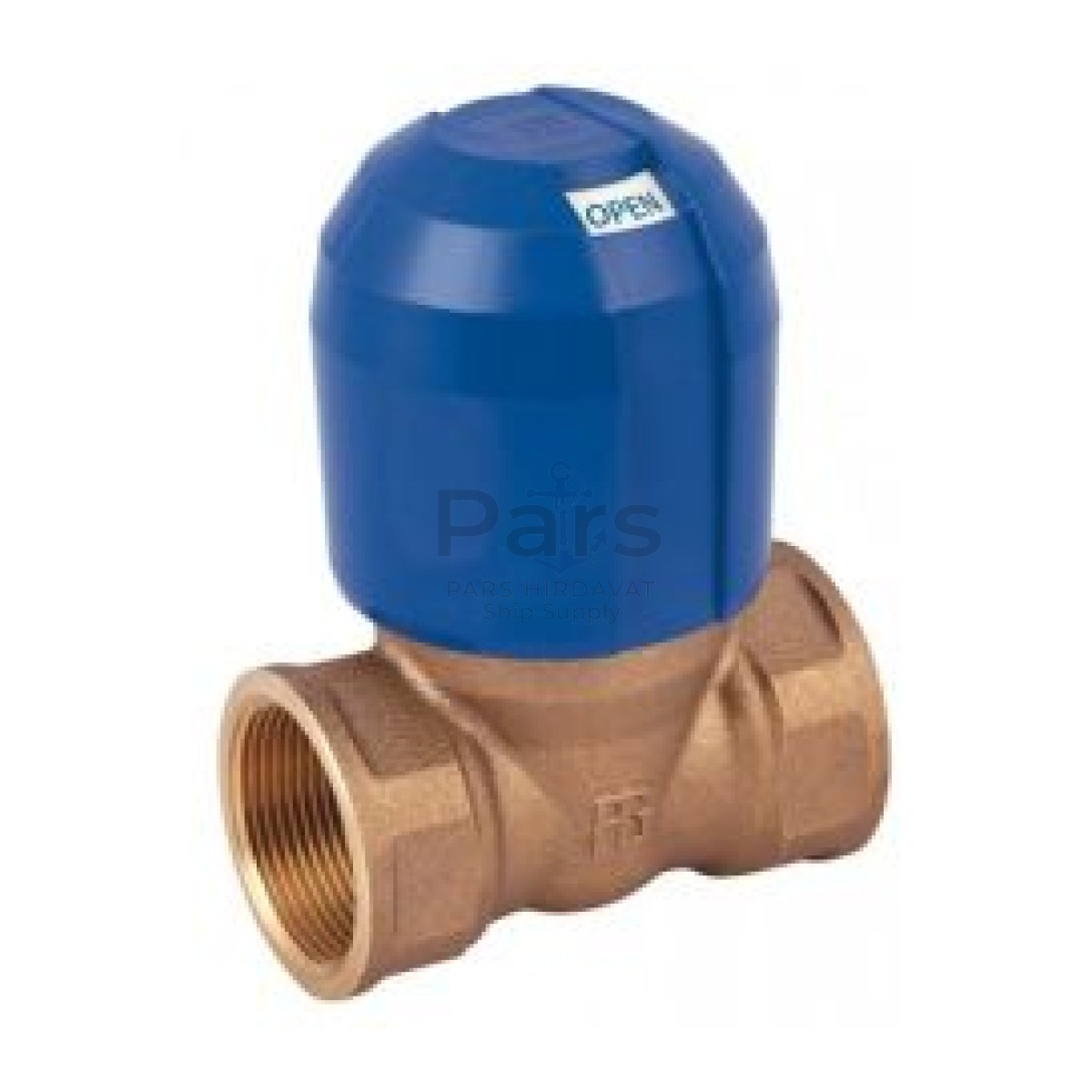 2260 / KİLİTLENMEYEN / YAPIŞMAYAN DENİZ SUYU VANASI 1/2'' RINA SERTİFİKALI / BRONZ