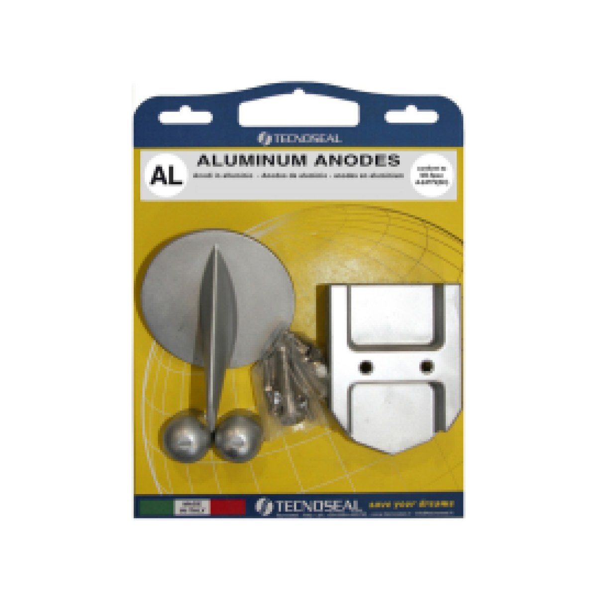 KITALPHAONEGEN1AL / MERCURY ANODE KIT FOR ALPHA ONE GENERATION ONE / ALÜMİNYUM