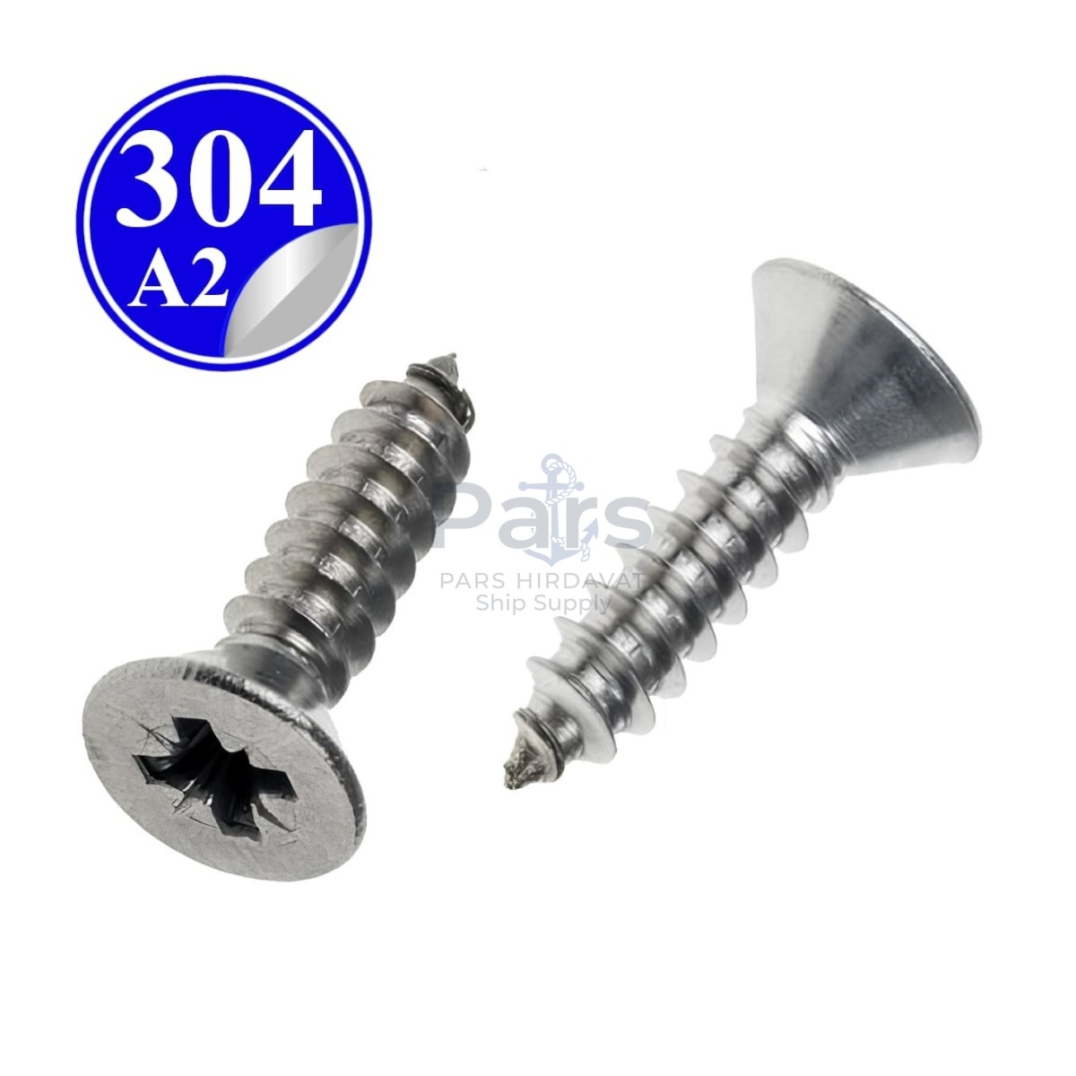Stainless Steel Yhb Sac Vidası - 2.2mm