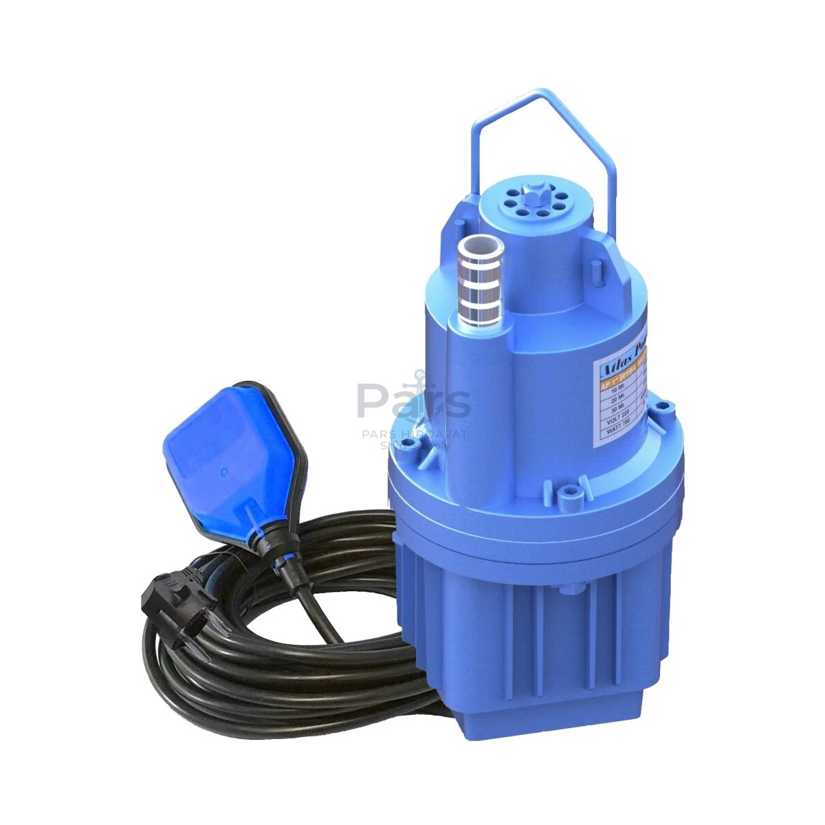 ATLAS Elektromanyetik Dalgıç Pompa 3/4'' Flatörlü 10Mt Kablo