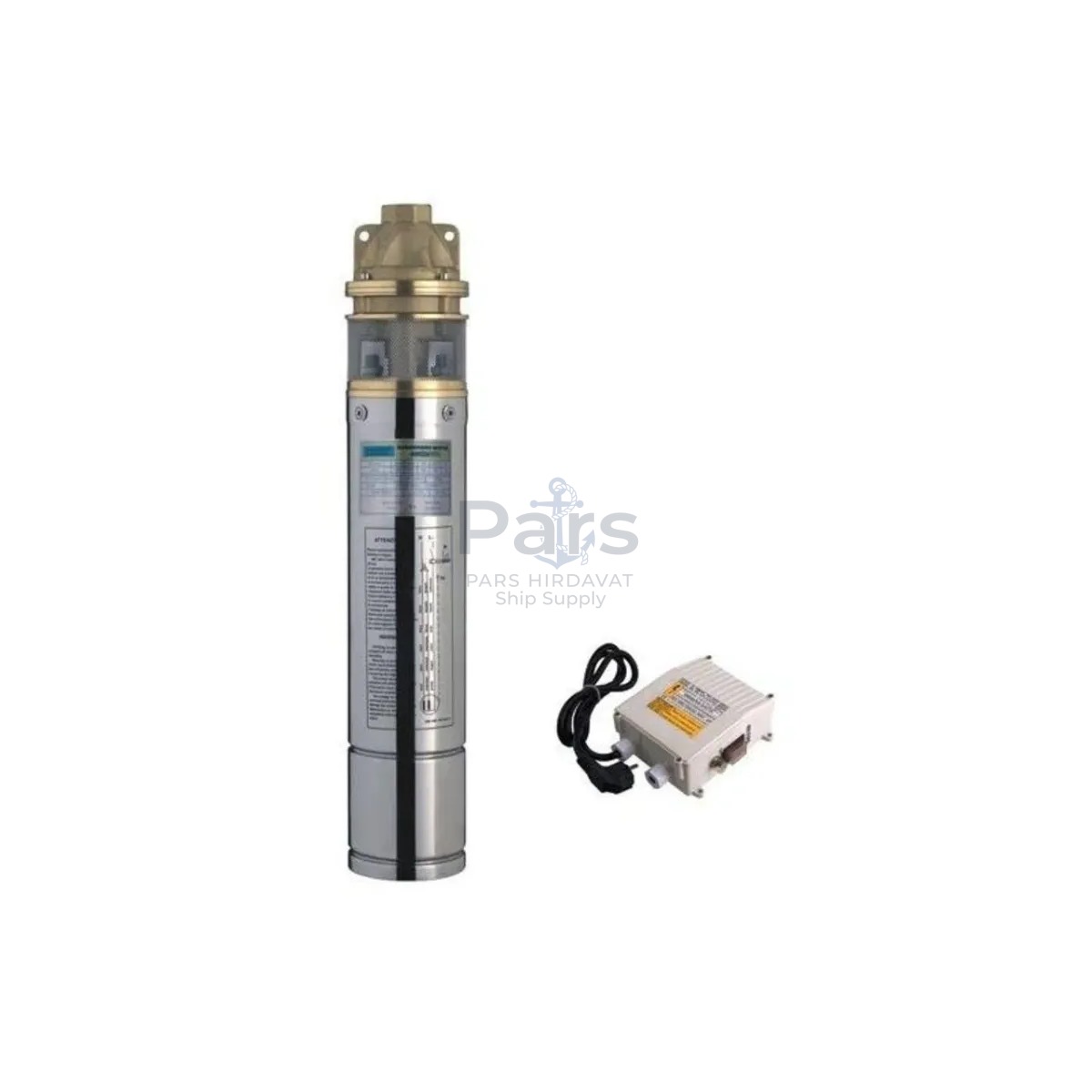 İMPO 4 SKM 150 1,5 HP 4\'\' 15 mt. Kablolu, Panolu, Fişli, Sürtme Fanlı Elektromotopomp Grubu Monofaze
