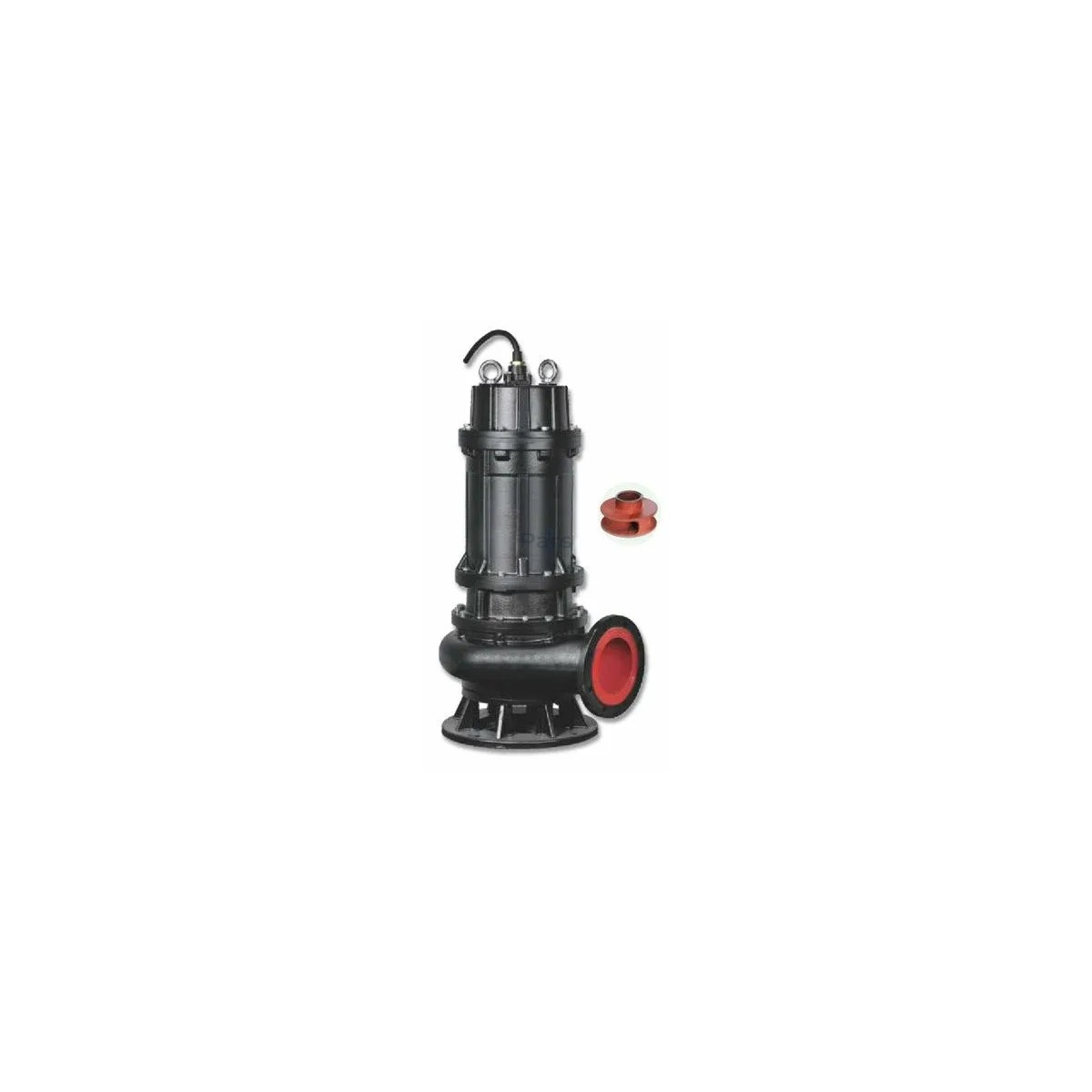 İMPO 200 WQ 250-22-30 Parçalıyıcılı Atık Su Pompası 40 HP Trifaze
