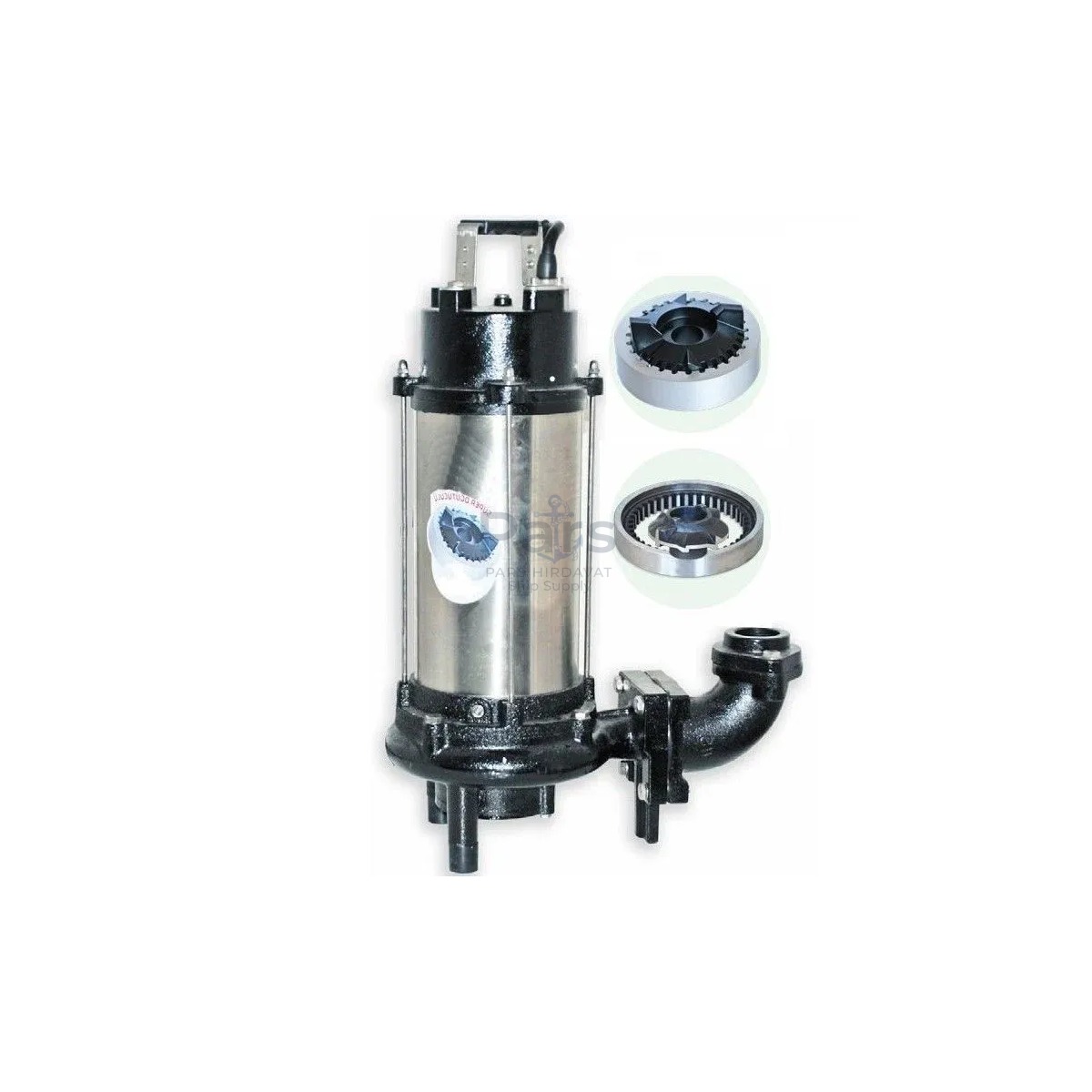 İMPO V2200C Öğütücülü Atık Suj Pompası 3 HP Trifaze
