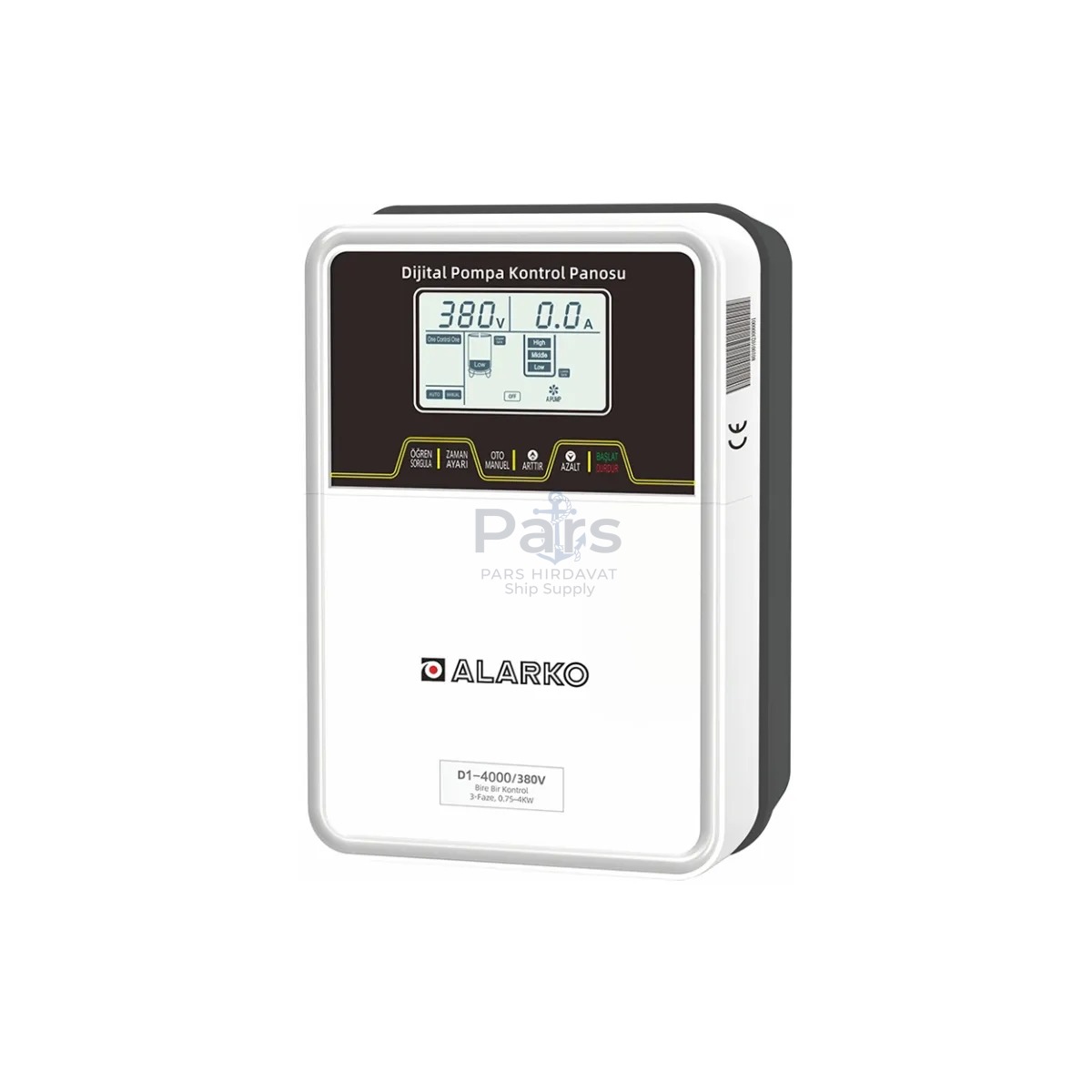 ALARKO D1-7500 Trifaze Dijital Kontrol Panosu 1.5-10 Hp