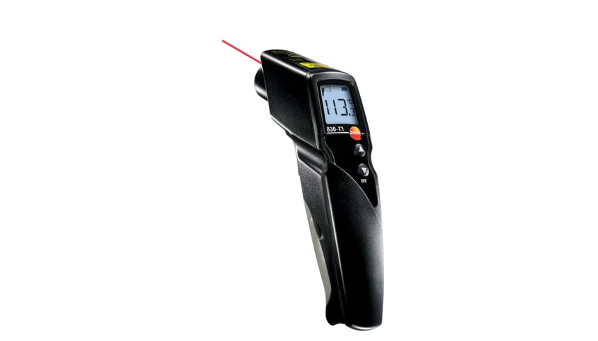 testo 830-T1 - Lazer işaretlemeli infrared termometre (10:1 optik) Lazer işaretleme