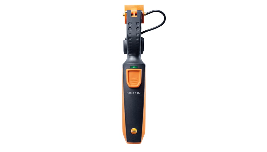 testo 115i - Akıllı telefon ile yönetilebilen kıskaçlı termometre Akıllı telefonunuza veya tabletinize kablosuz