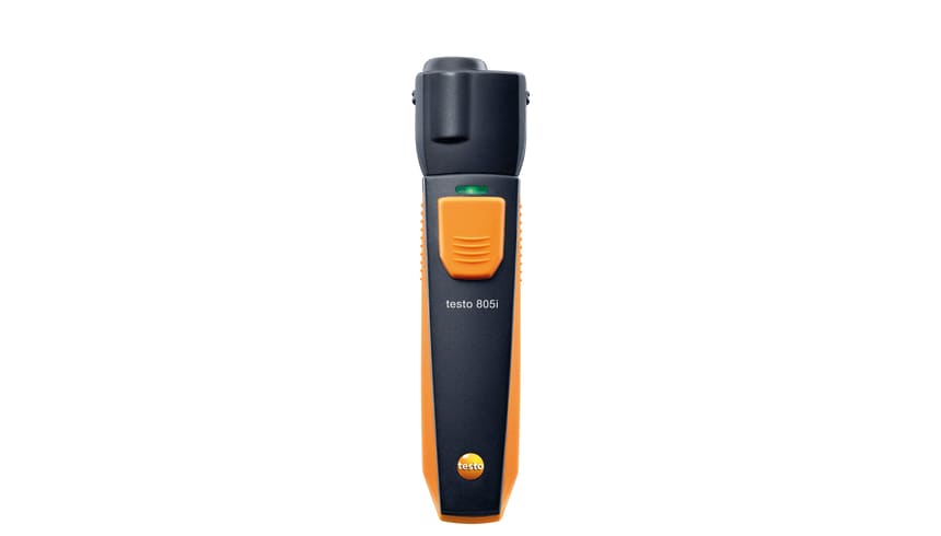 testo 805i - Akıllı telefon ile yönetilebilen infrared termometre Temassız yüzey sıcaklık ölçümü